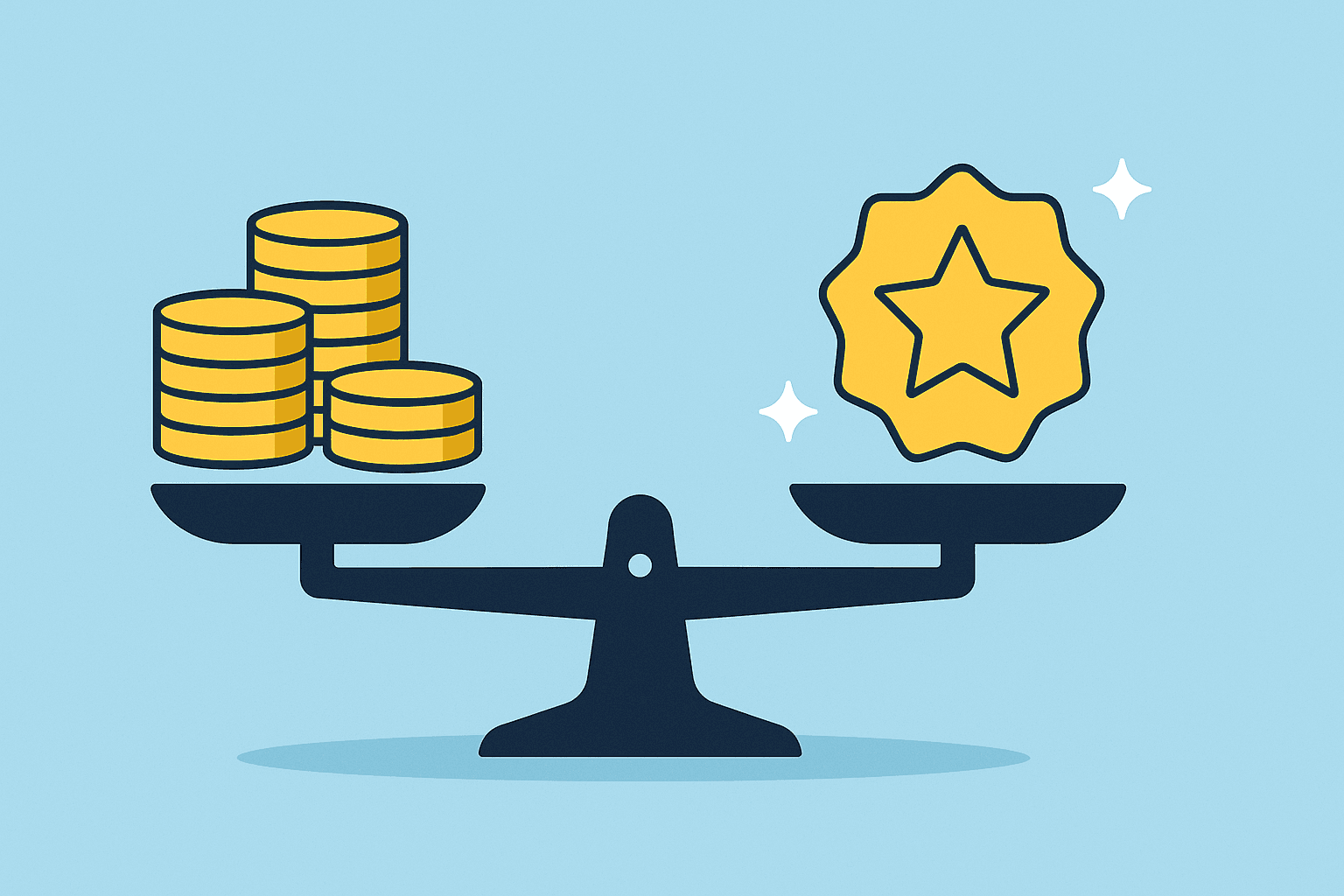 Równowaga między ceną a jakością przy wyborze wirtualnego biura