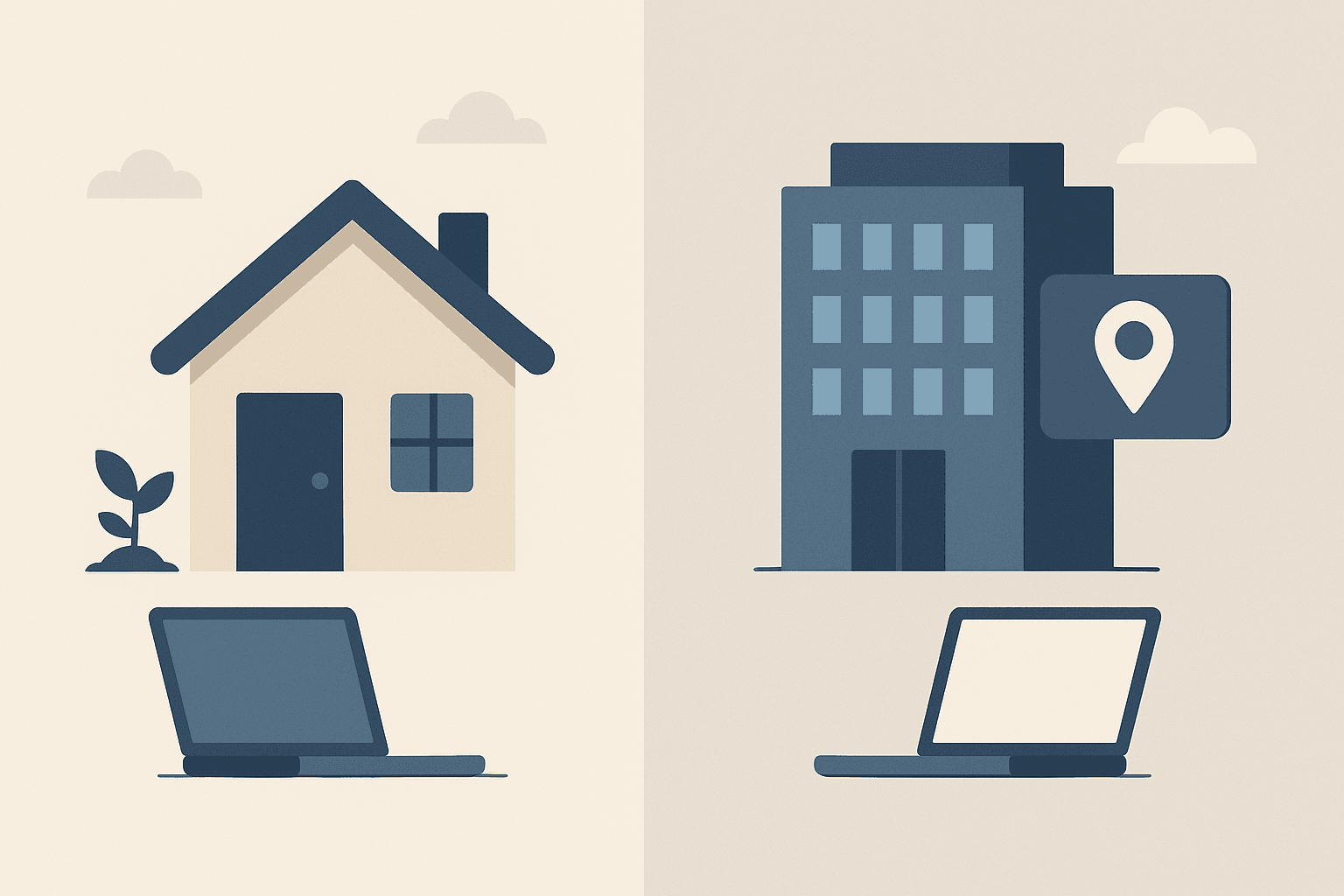 Wybór adresu dla startującej firmy - wirtualne biuro czy adres domowy